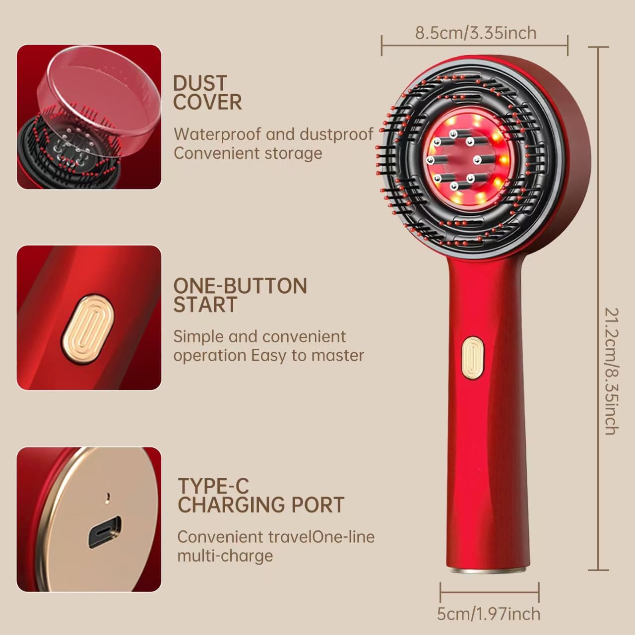 Scalp Massaging Brush