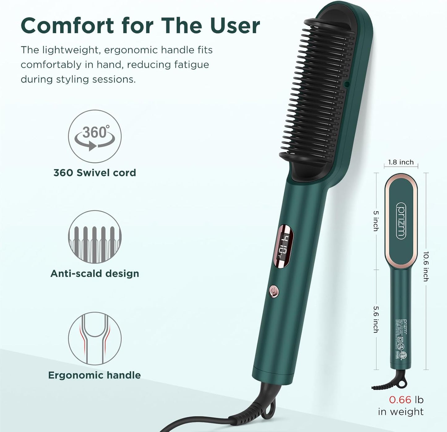 Hair Straightener  Comb